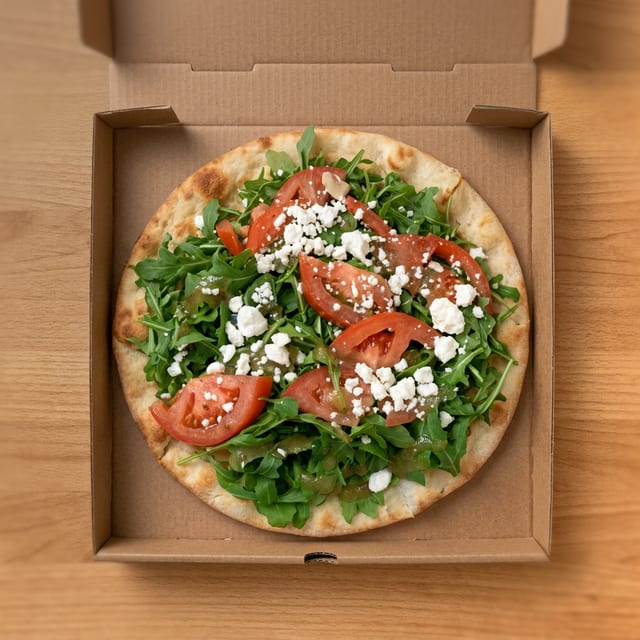 Arugula Salad Pizza.